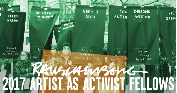 2017 Artist as Activist Fellows