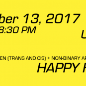 Women (trans and cis) + Non-Binary Artists in Tech Happy Hour