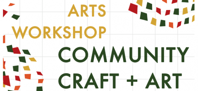 Youth Arts Workshop Community Craft and Art Fair