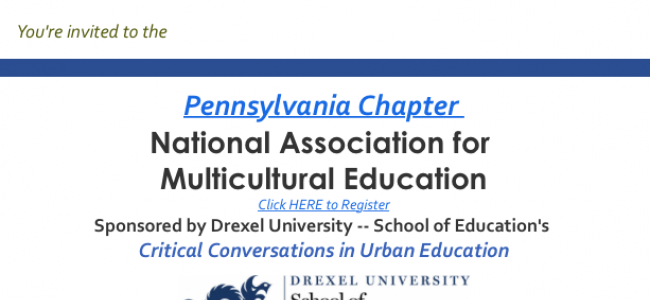 CFP: PA National Association for Multicultural Education Conference