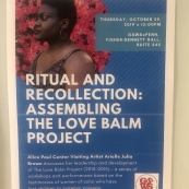 Ritual and Recollection: Assembling The Love Balm Project