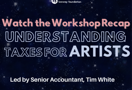 2022 Understanding Taxes for Artists Replay