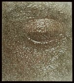 Crossroads - oil, sand on canvas, 54 x 48
