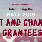 Introducing the Fall 2019 Art and Change Grantees